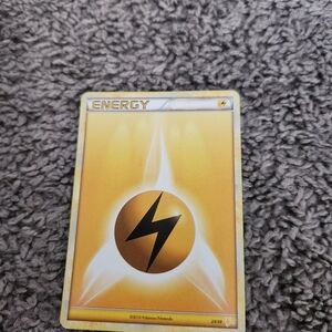 LIGHTNING ENERGY - 109/109 - Ruby & Sapphire - Common - Pokemon Card - NM